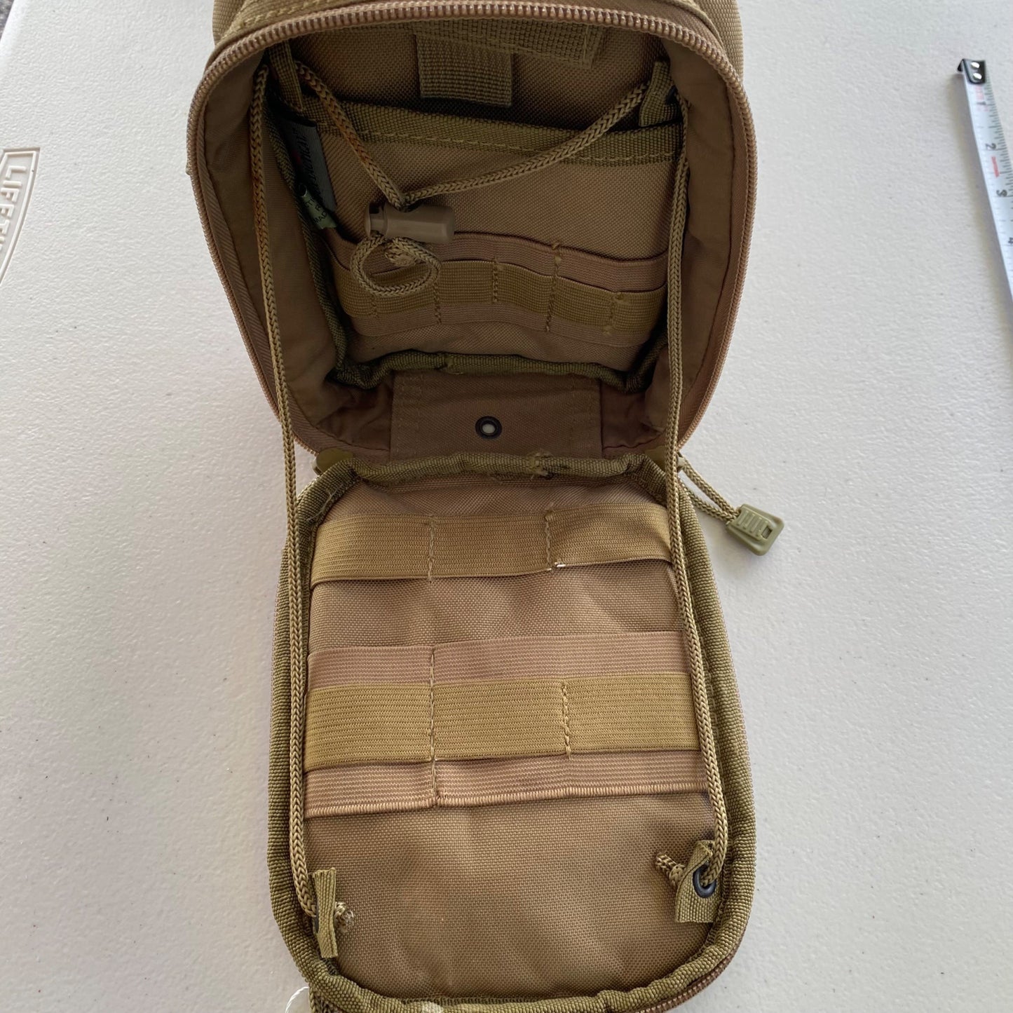 Tactical Belt Pouch With Molle Attachments Heavy-Duty Multipurpose Organizer Bag For Outdoor Sports & Hiking