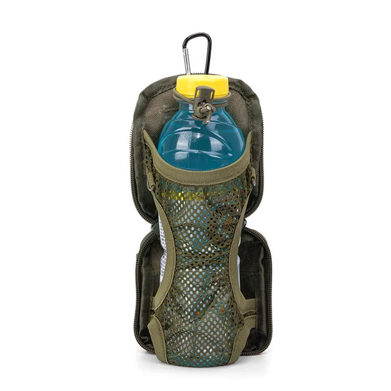 Tactical Molle Water Bottle Pouch Foldable Kettle Holder Bag Outdoor Hydration Carrier for Camping Hiking Hunting