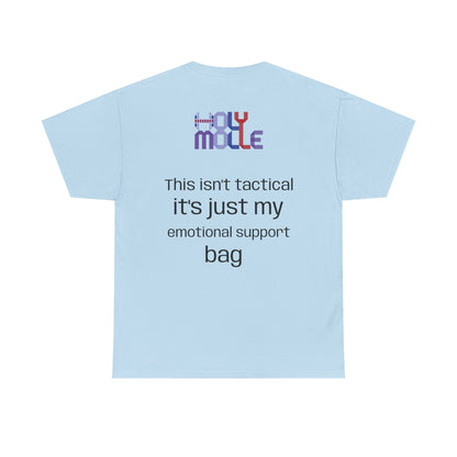 Emotional Support Tee - Unisex Cotton Shirt, Funny Graphic Tee, Gift for Friends, Casual Wear, Humor Apparel