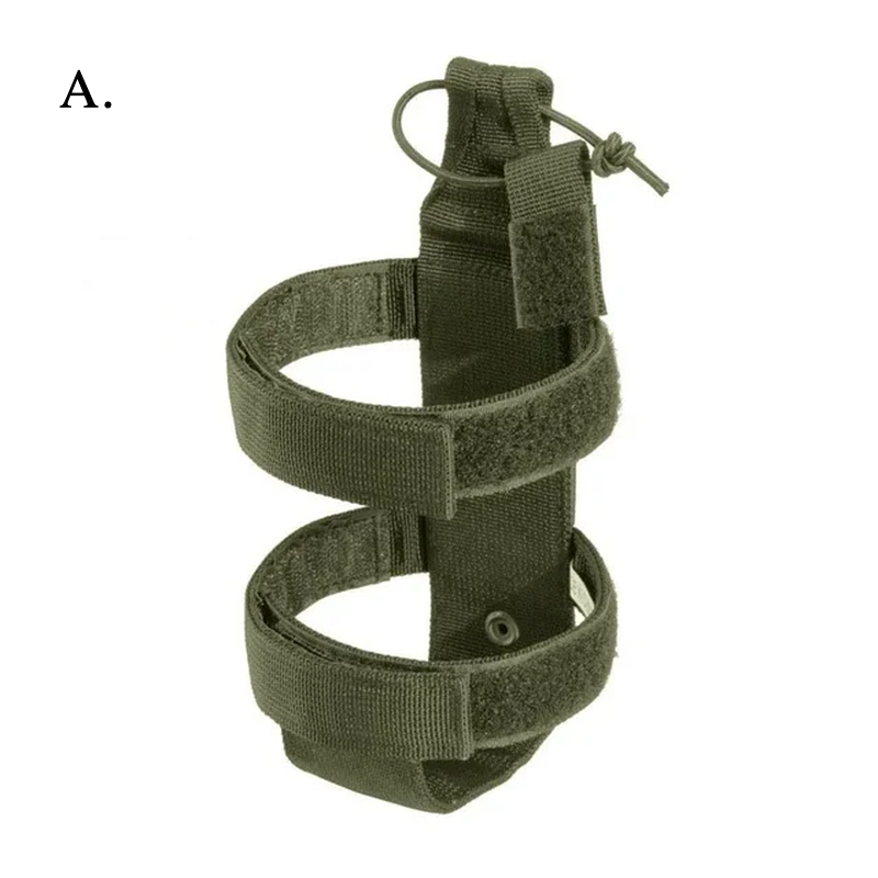 2023 New Molle Water Bottle Pouch Bag Portable Military Outdoor Travel Hiking Water Bottle Holder Kettle Carrier Bag 3 Styles