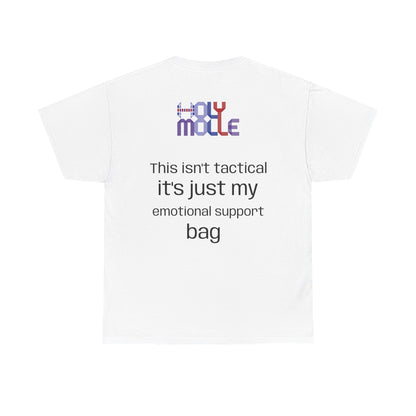 Emotional Support Tee - Unisex Cotton Shirt, Funny Graphic Tee, Gift for Friends, Casual Wear, Humor Apparel