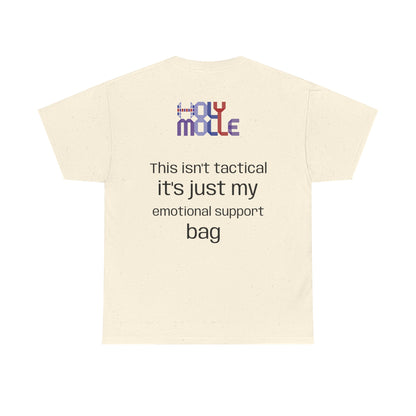 Emotional Support Tee - Unisex Cotton Shirt, Funny Graphic Tee, Gift for Friends, Casual Wear, Humor Apparel
