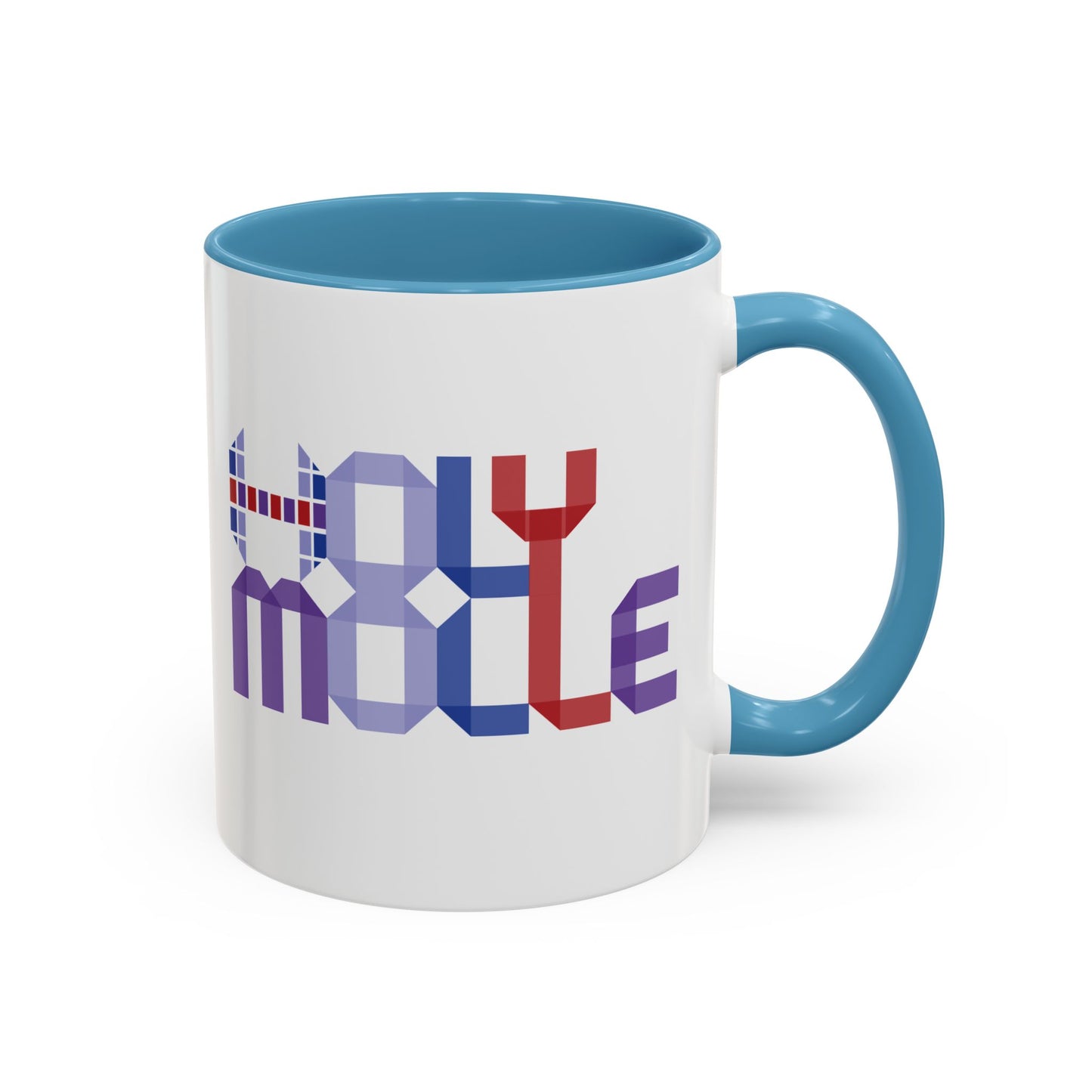 Colorful Accent Coffee Mug - Perfect Gift for Coffee Lovers