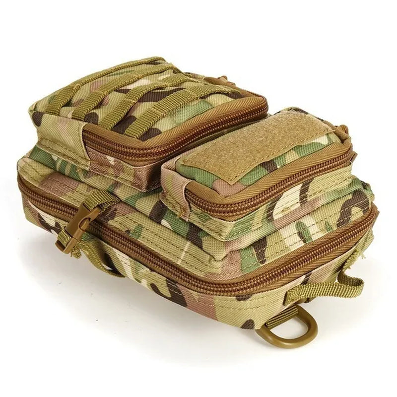 Little Bags Waterproof Outdoor  Molle Waist Bag Hiking Travelling - Mini Waist Packs Shoulder Hunting Bags