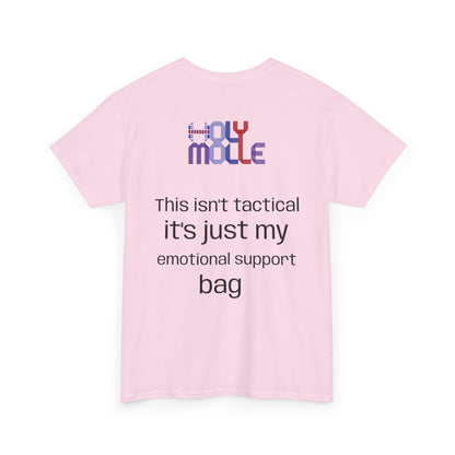 Emotional Support Tee - Unisex Cotton Shirt, Funny Graphic Tee, Gift for Friends, Casual Wear, Humor Apparel