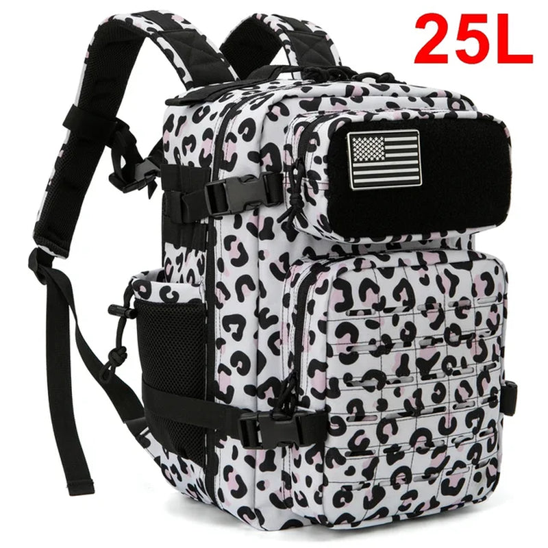 25L Backpack for Women/Men EDC Laser Cut Molle Daypack 