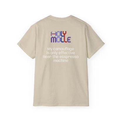 HolyMolle - Unisex Heavy Cotton Tee with Funny Quotes - Urban Camo