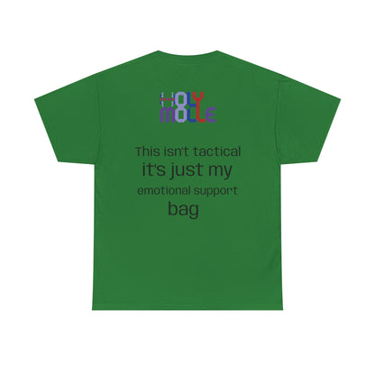 Emotional Support Tee - Unisex Cotton Shirt, Funny Graphic Tee, Gift for Friends, Casual Wear, Humor Apparel