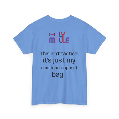Emotional Support Tee - Unisex Cotton Shirt, Funny Graphic Tee, Gift for Friends, Casual Wear, Humor Apparel