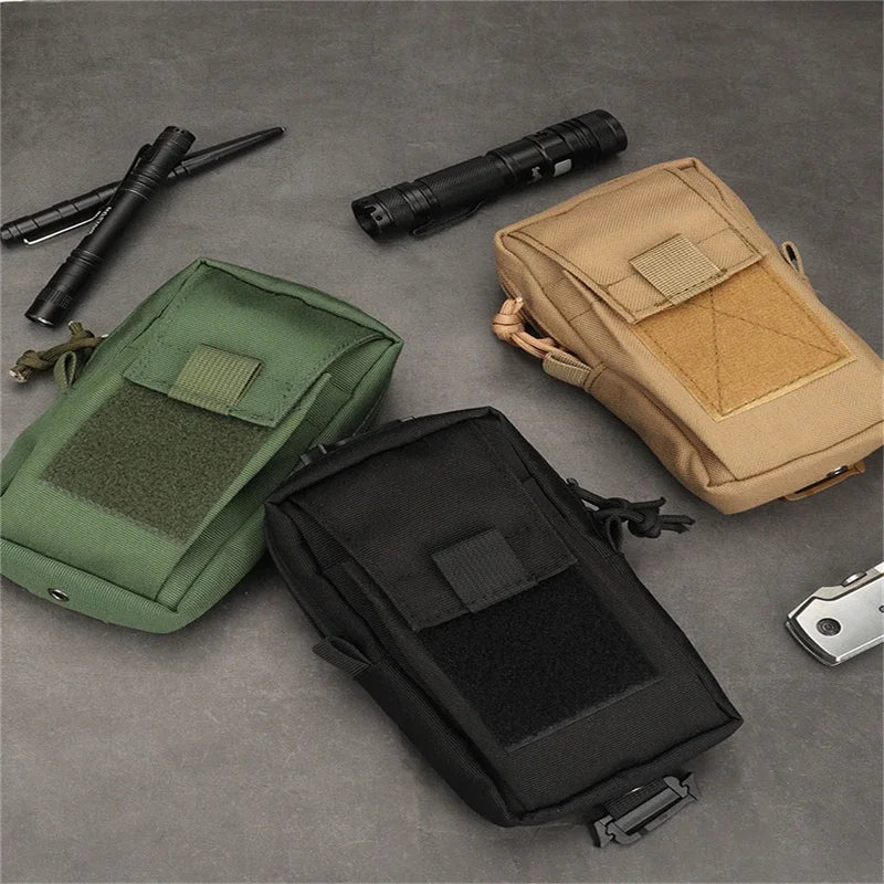 Backpack Shoulder Strap Bag Molle Pouch Sports Tool Phone Holder Outdoor Hiking Hunting Accessories Waist Pack