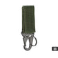 Carabiner High Strength Nylon Key Hook MOLLE Webbing Buckle Hanging System Belt Buckle Hanging Camping Hiking Accessories