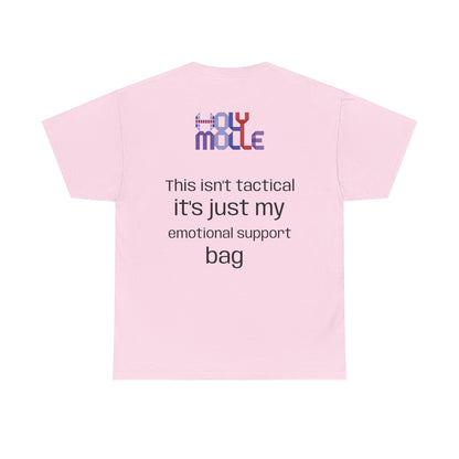 Emotional Support Tee - Unisex Cotton Shirt, Funny Graphic Tee, Gift for Friends, Casual Wear, Humor Apparel
