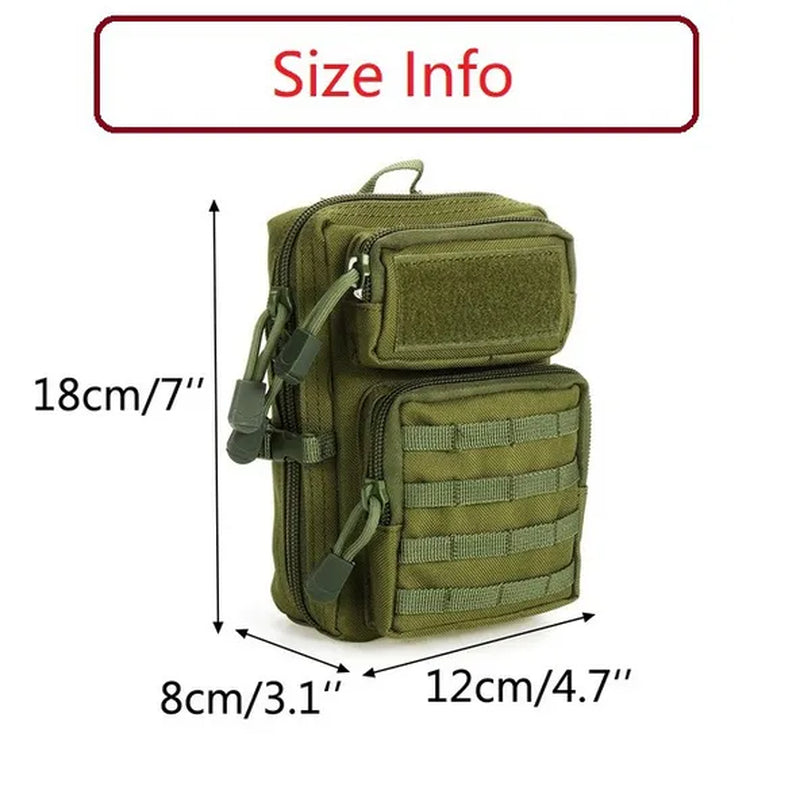 Little Bags Waterproof Outdoor  Molle Waist Bag Hiking Travelling - Mini Waist Packs Shoulder Hunting Bags