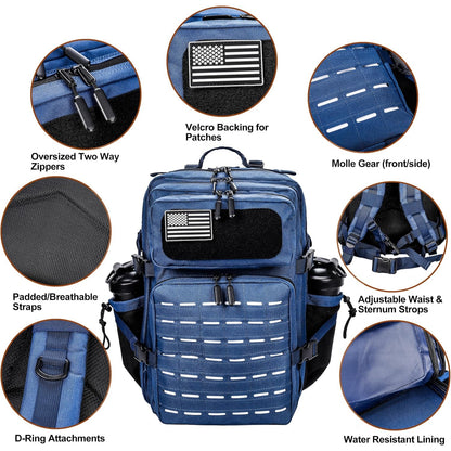 45L Tactical Molle Backpack For Everyday Travel