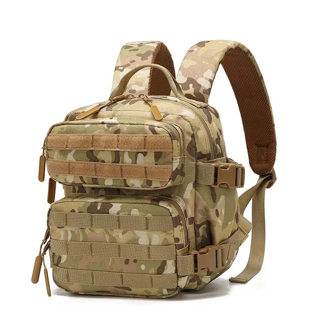 9L Backpack MOLLE Mini-backpack for Women Men EDC Outdoor Camping Hiking Rucksack