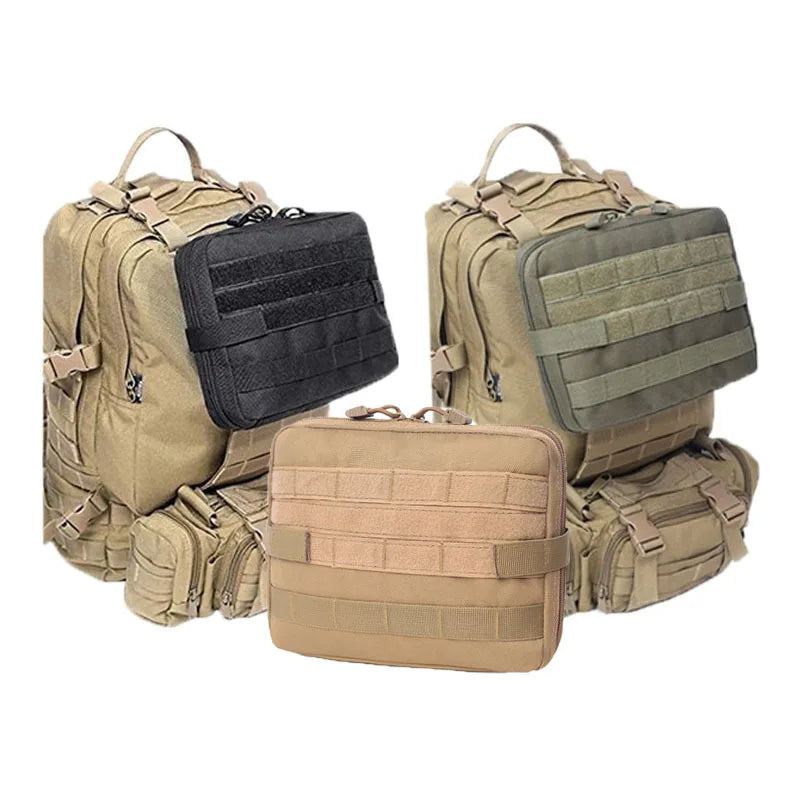 Molle Tactical Backpack Medical Aid Kit Bag Outdoor Tools Accessory Storage Bag Waist Pack Survival Kit Hunting Camping Pouch