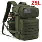 25L Backpack for Women/Men EDC Laser Cut Molle Daypack 