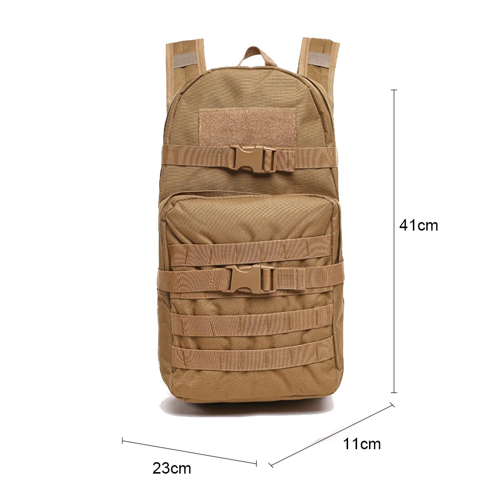 Molle Bicycle Bag Backpack Camping Riding Travel Tactical Bags Hiking Cycling Outdoor Hydration Backpack for Running Biking