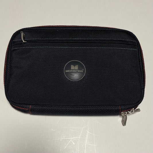 Monster Cable & Tech Organizer Wallet in Black Nylon